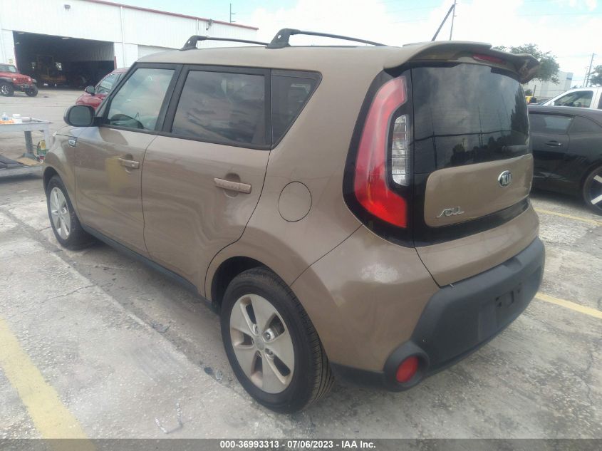 2016 KIA SOUL BASE - KNDJN2A21G7331687