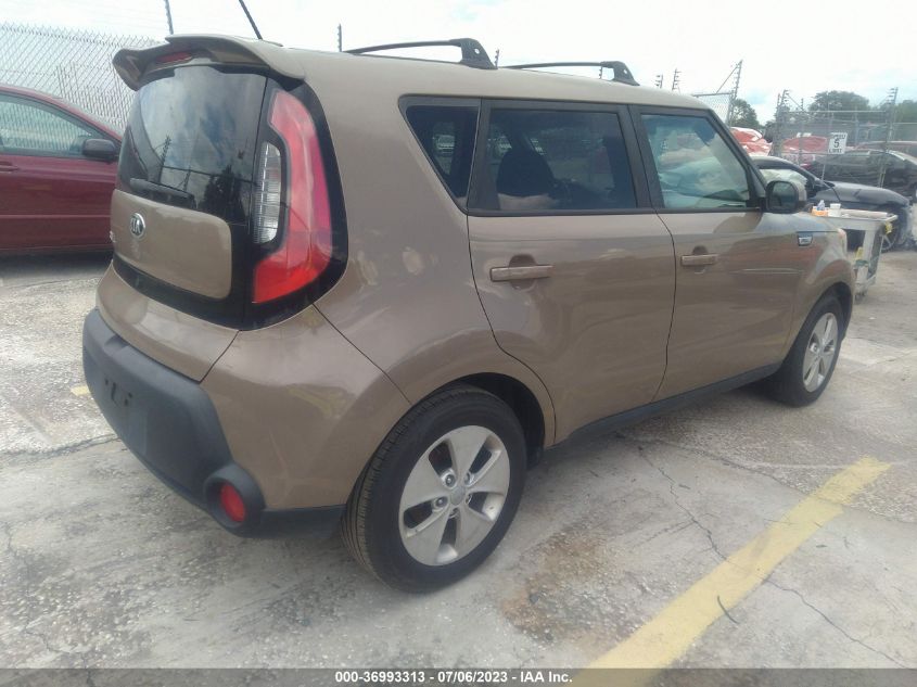 2016 KIA SOUL BASE - KNDJN2A21G7331687