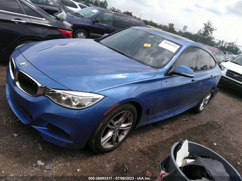 2014 BMW 3 SERIES GRAN TURISMO 335I XDRIVE WBA3X9C52ED153044