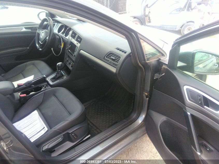 2015 VOLKSWAGEN GOLF TSI S W/SUNROOF - 3VW217AUXFM029315
