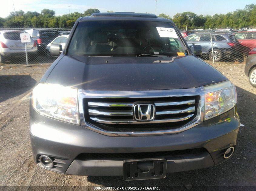 2013 HONDA PILOT EX-L - 5FNYF3H54DB023808