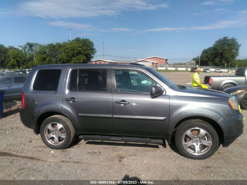 2013 HONDA PILOT EX-L - 5FNYF3H54DB023808