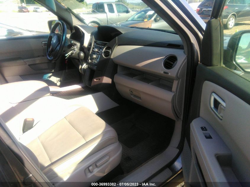 2013 HONDA PILOT EX-L - 5FNYF3H54DB023808