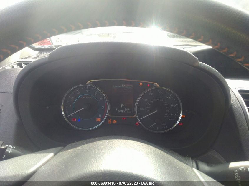 2016 SUBARU CROSSTREK LIMITED - JF2GPANC7G8225399