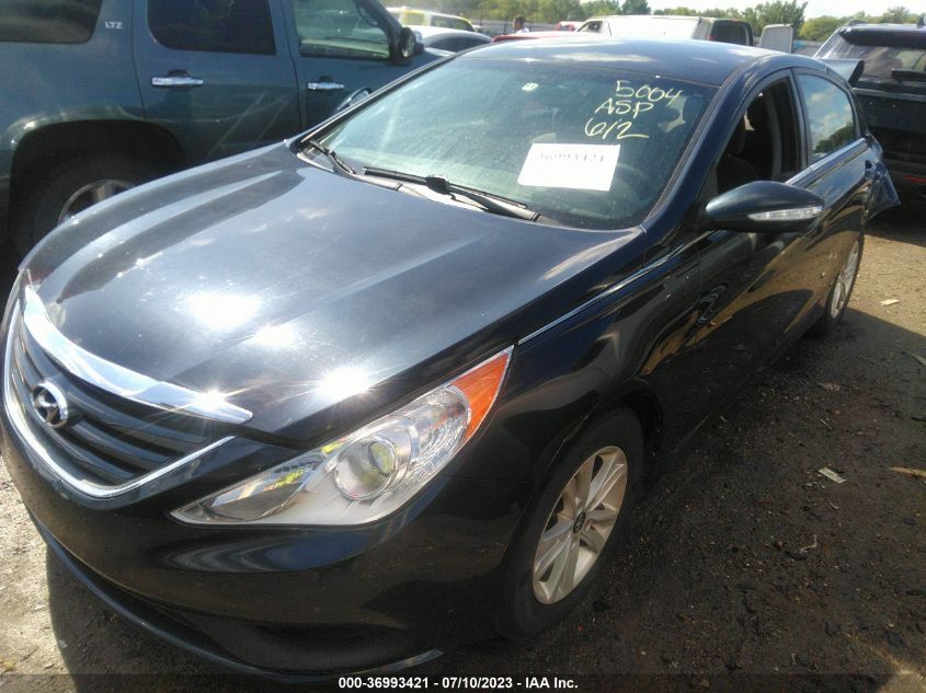 2014 HYUNDAI SONATA GLS - 5NPEB4AC3EH857603