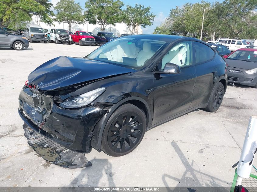 2021 TESLA MODEL Y LONG RANGE - 5YJYGDEE3MF139220