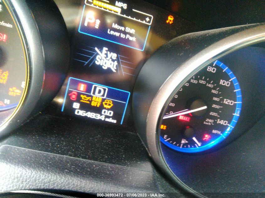 2017 SUBARU OUTBACK LIMITED - 4S4BSANC0H3346325