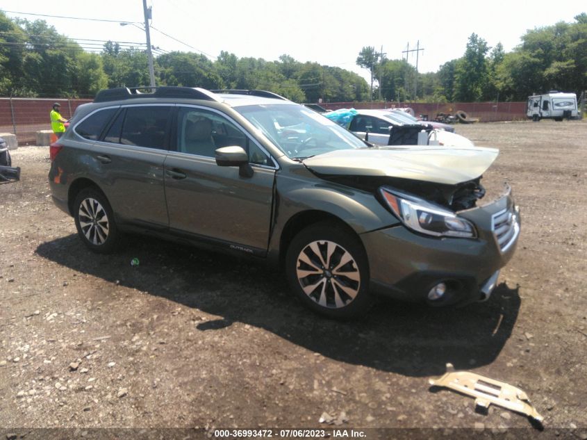 2017 SUBARU OUTBACK LIMITED - 4S4BSANC0H3346325