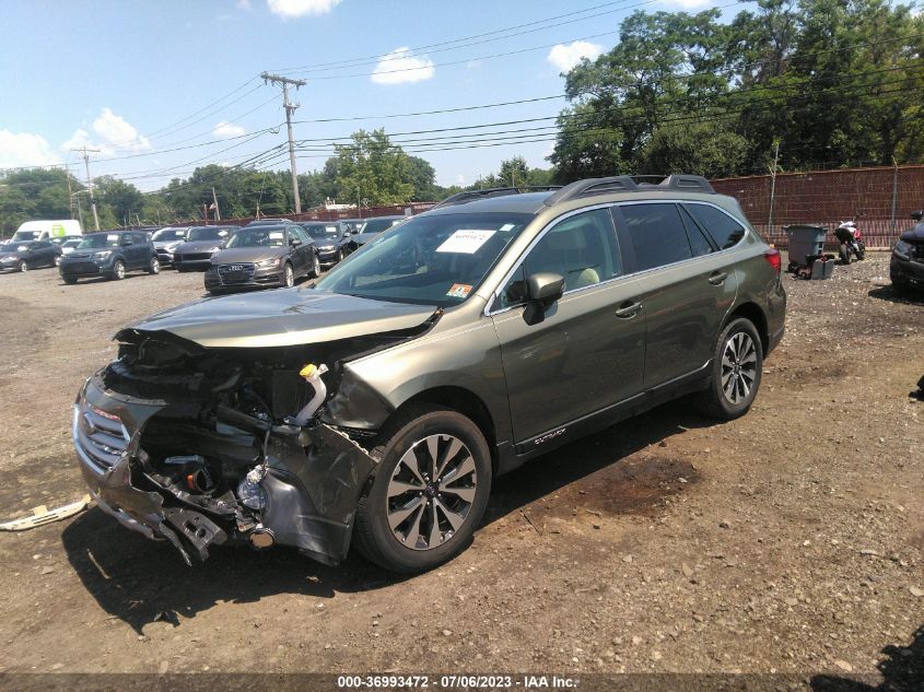 2017 SUBARU OUTBACK LIMITED - 4S4BSANC0H3346325