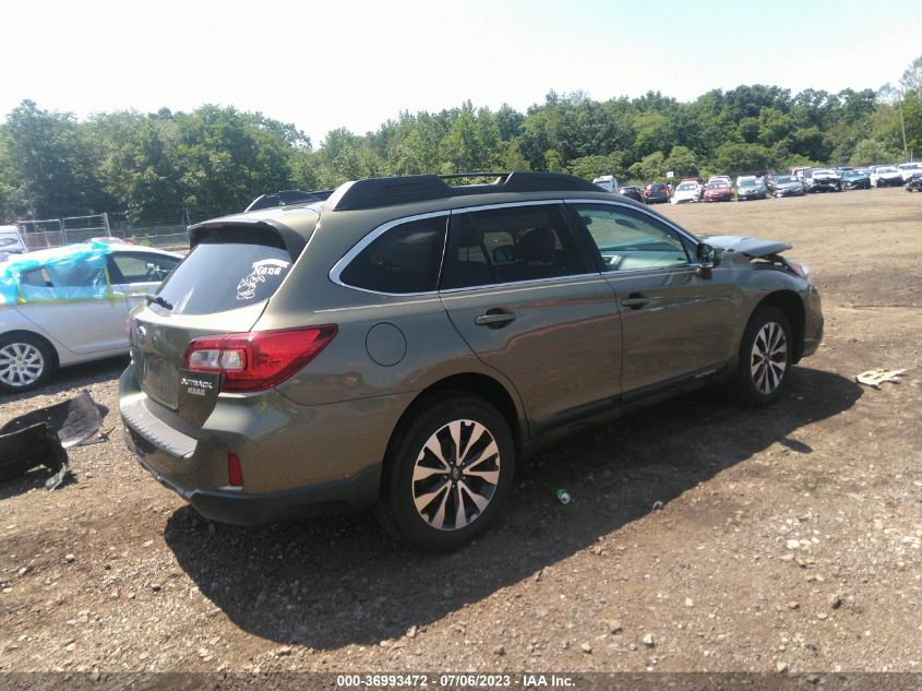 2017 SUBARU OUTBACK LIMITED - 4S4BSANC0H3346325
