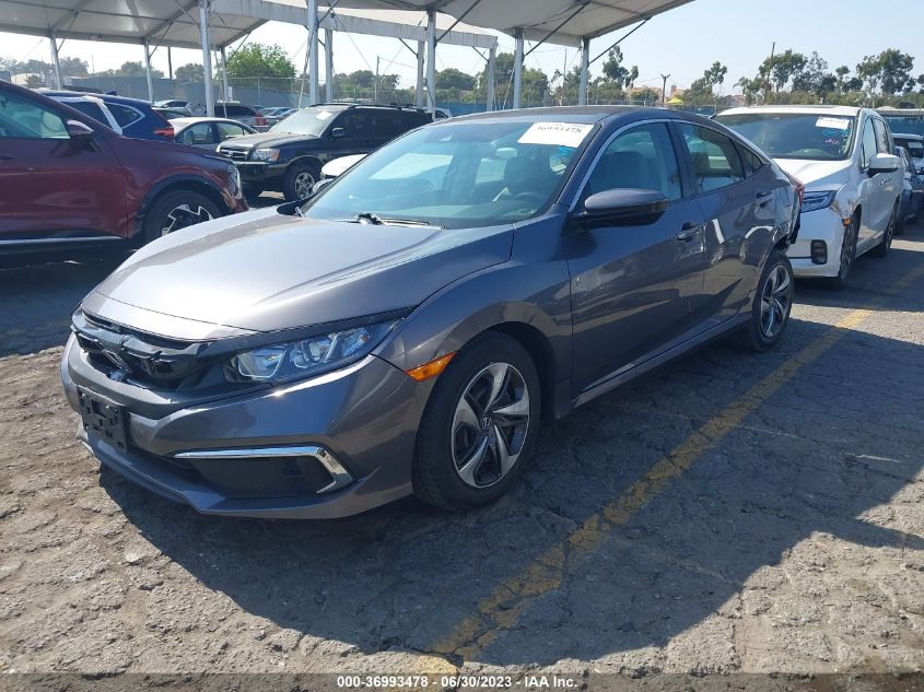 2020 HONDA CIVIC SEDAN LX - 19XFC2F67LE000663