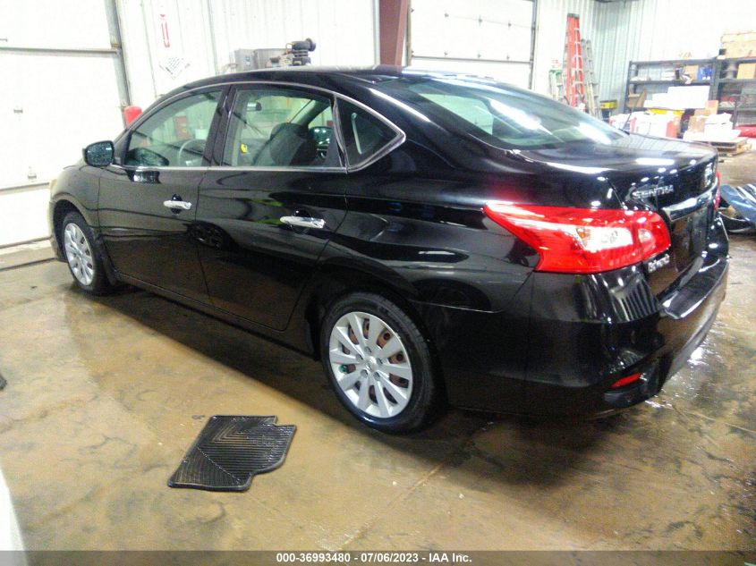 2016 NISSAN SENTRA S - 3N1AB7AP6GY314998