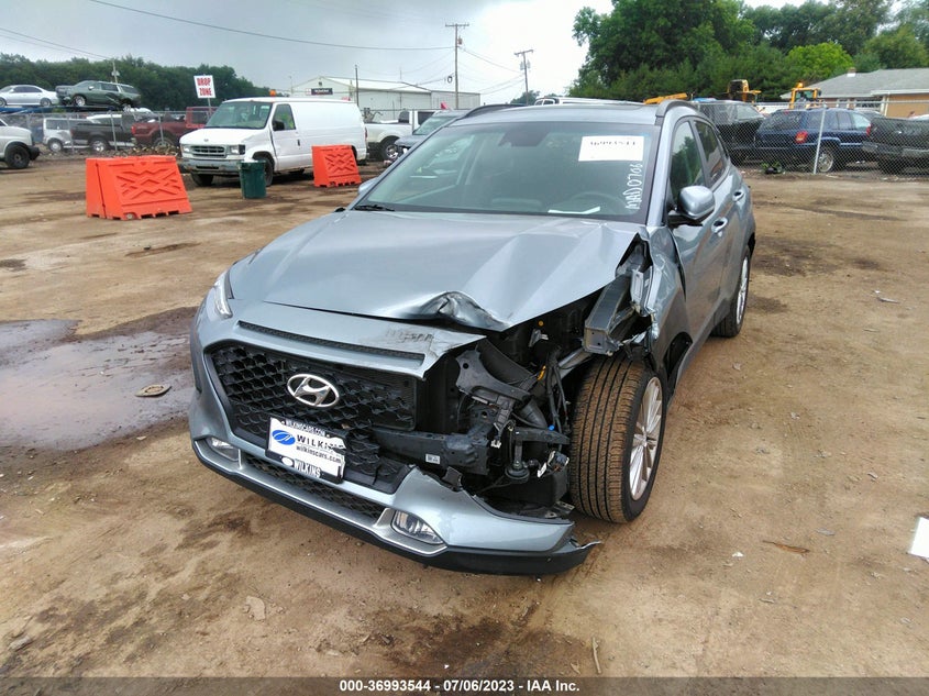 VIN KM8K6CAA9LU590997 2020 HYUNDAI KONA SEL PLUS