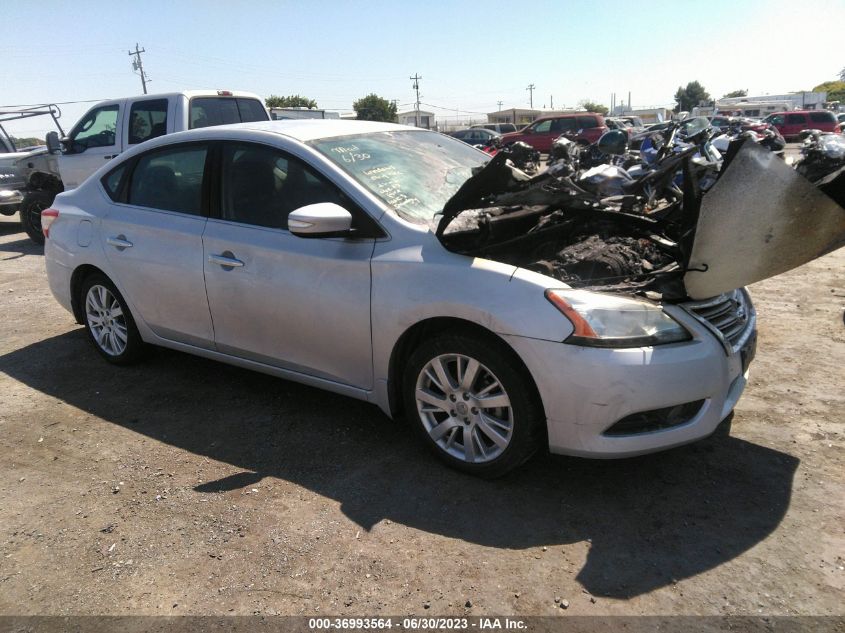 2013 NISSAN SENTRA SL - 3N1AB7AP9DL661623