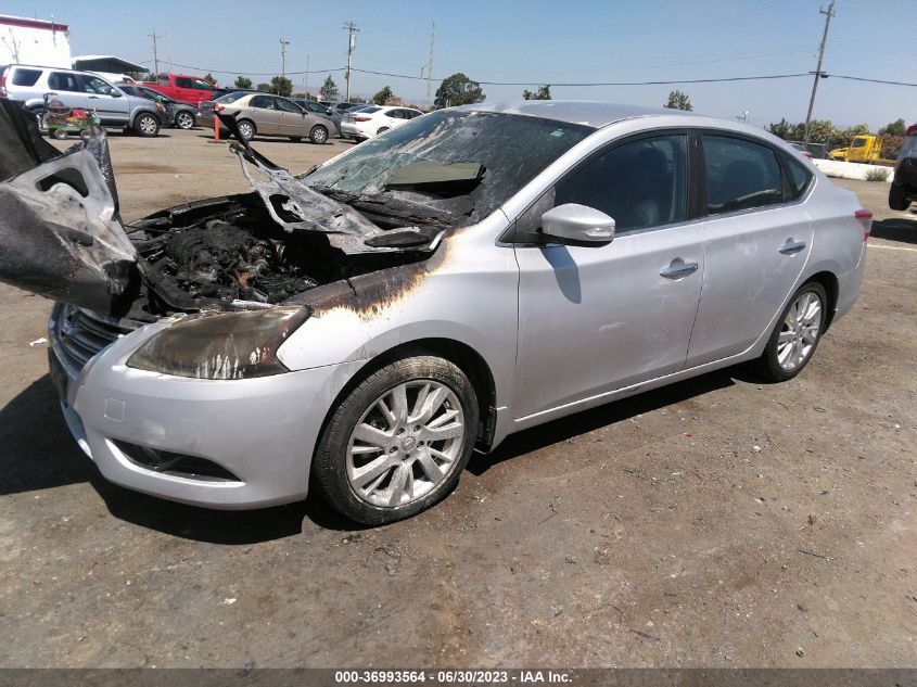 2013 NISSAN SENTRA SL - 3N1AB7AP9DL661623