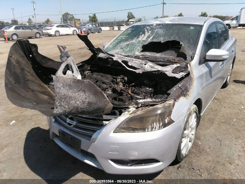 2013 NISSAN SENTRA SL - 3N1AB7AP9DL661623