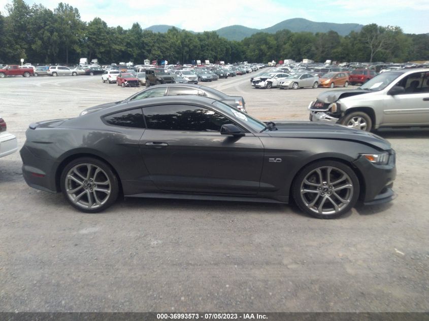 2016 FORD MUSTANG GT - 1FA6P8CF2G5206380