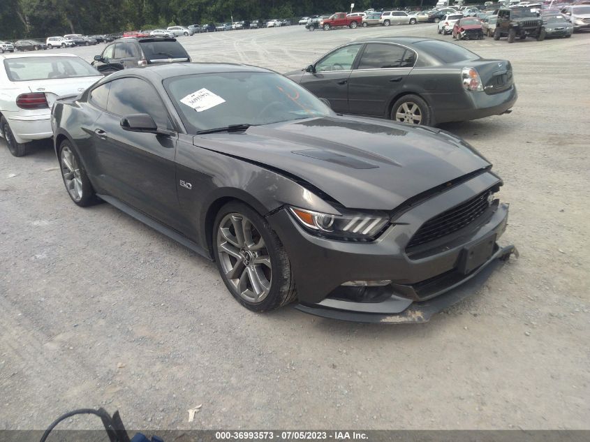 2016 FORD MUSTANG GT - 1FA6P8CF2G5206380