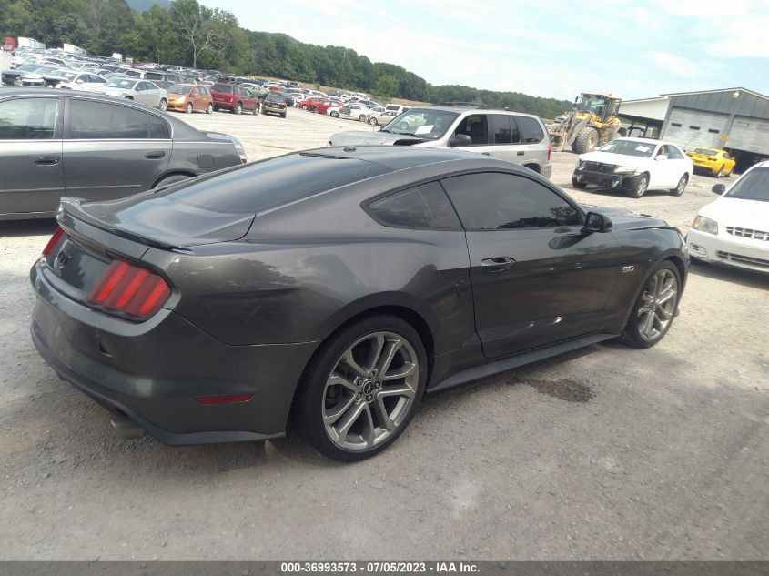 2016 FORD MUSTANG GT - 1FA6P8CF2G5206380