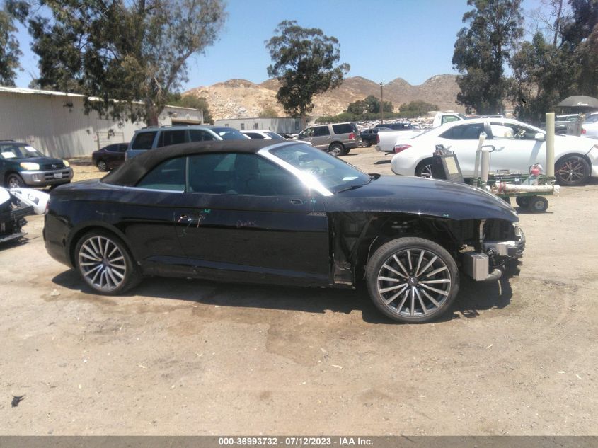 2019 AUDI A5 CABRIOLET PREMIUM PLUS - WAUYNGF52KN000746