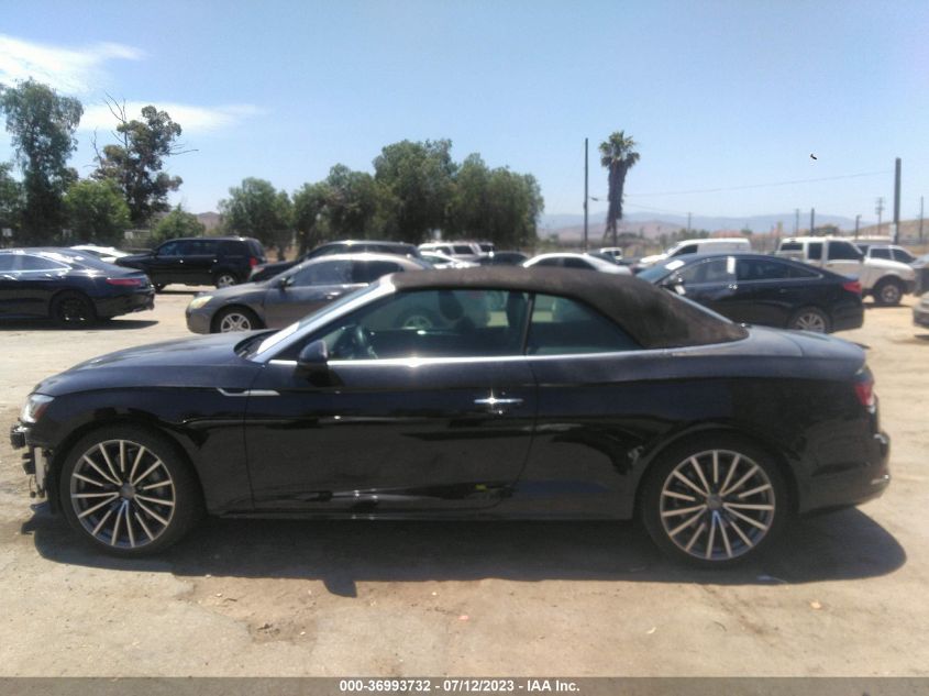 2019 AUDI A5 CABRIOLET PREMIUM PLUS - WAUYNGF52KN000746