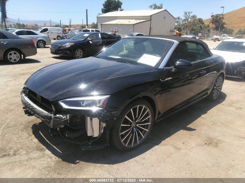 2019 AUDI A5 CABRIOLET PREMIUM PLUS - WAUYNGF52KN000746