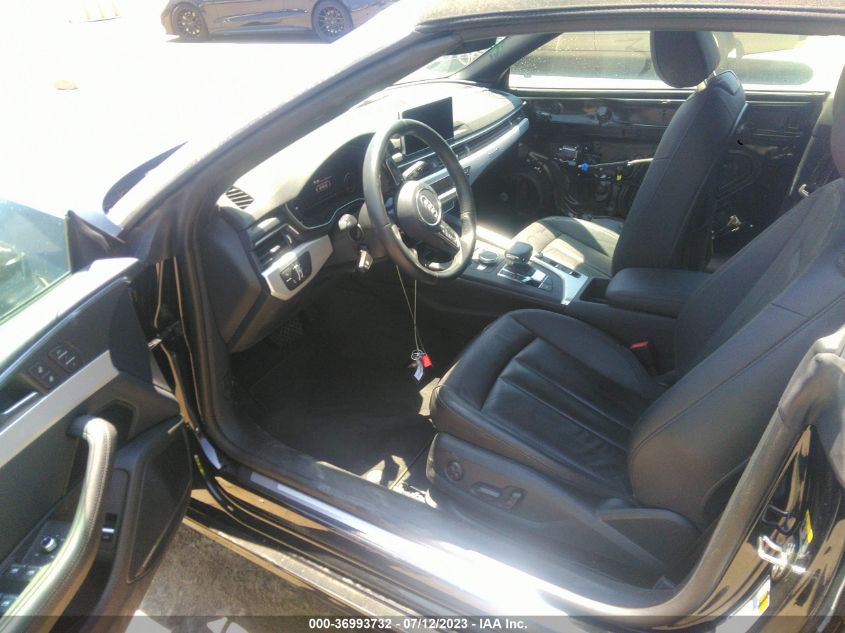 2019 AUDI A5 CABRIOLET PREMIUM PLUS - WAUYNGF52KN000746