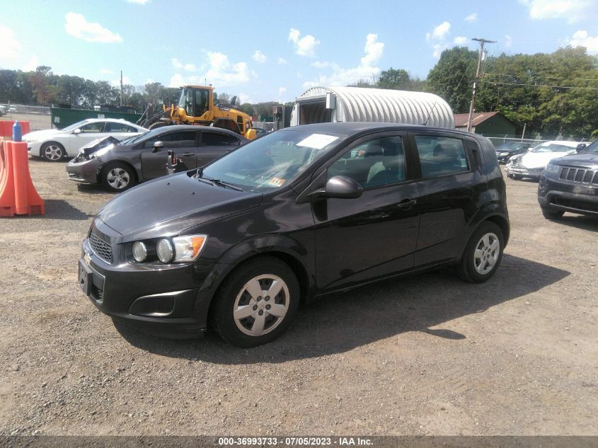 2013 CHEVROLET SONIC LS - 1G1JA6SG3D4181438