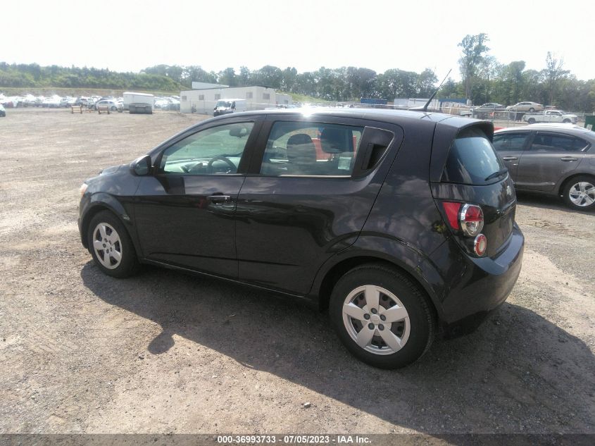 2013 CHEVROLET SONIC LS - 1G1JA6SG3D4181438