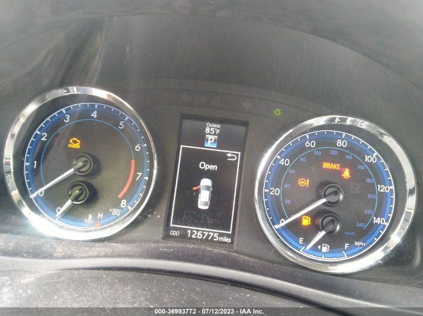 2019 TOYOTA COROLLA L/LE/SE/XLE/XSE - 5YFBURHE1KP893483