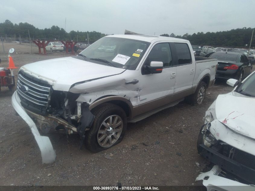 2013 FORD F-150 XL/XLT/FX4/LARIAT - 1FTFW1ET1DKE32916