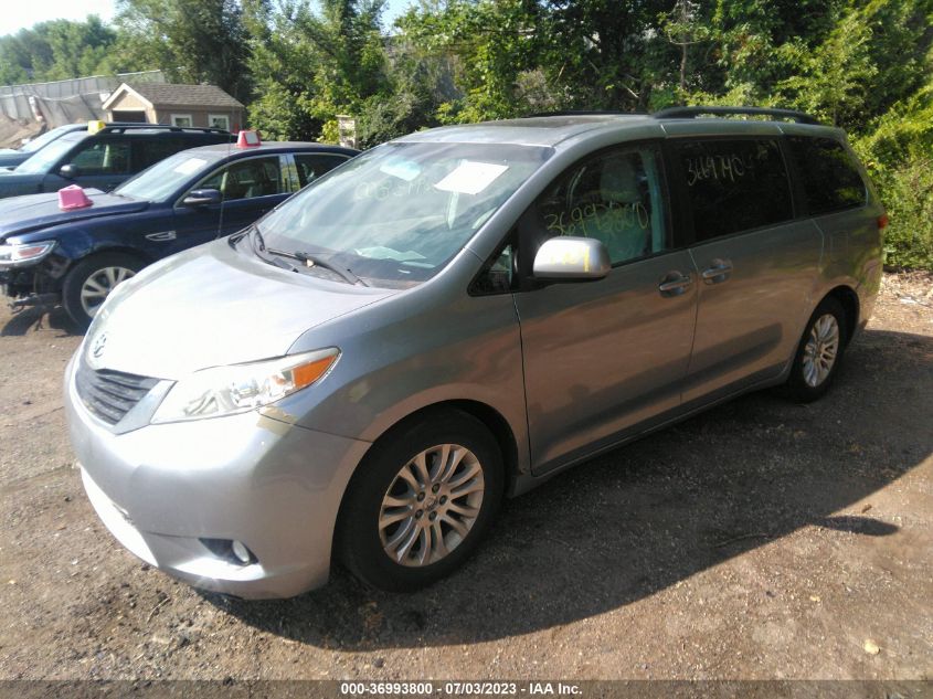2013 TOYOTA SIENNA XLE AAS/XLE/LTD - 5TDYK3DC1DS316898