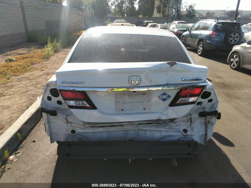 2014 HONDA CIVIC SEDAN CNG - 19XFB5F58EE000024