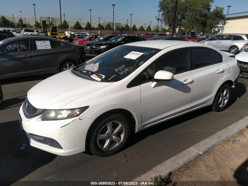 2014 HONDA CIVIC SEDAN CNG - 19XFB5F58EE000024