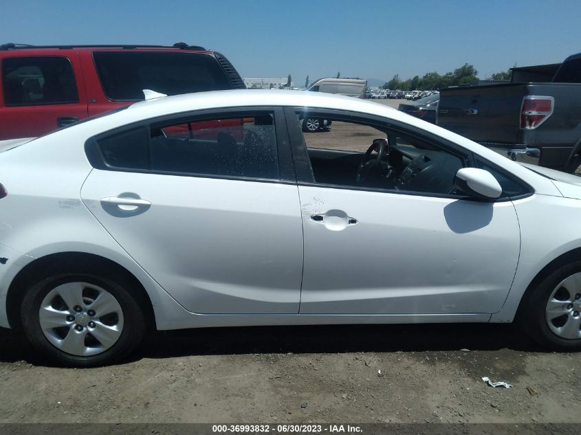2017 KIA FORTE LX - 3KPFK4A76HE048628