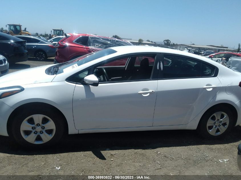 2017 KIA FORTE LX - 3KPFK4A76HE048628