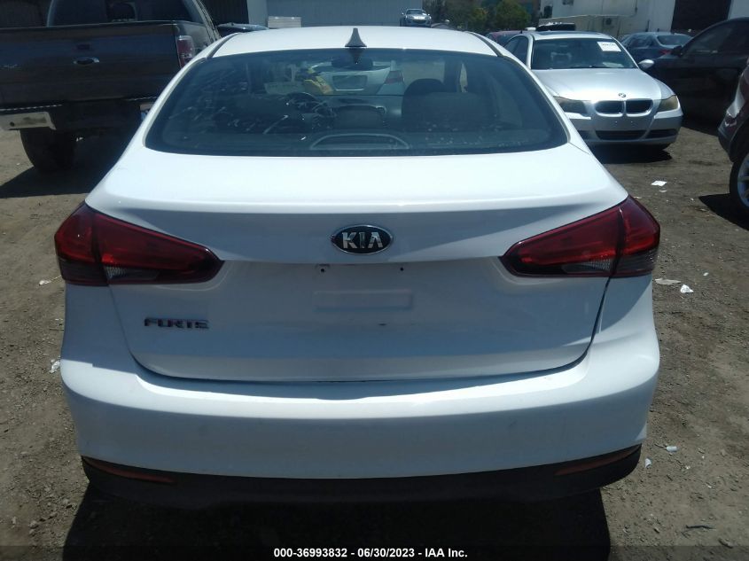2017 KIA FORTE LX - 3KPFK4A76HE048628