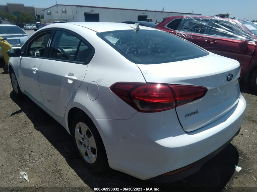 2017 KIA FORTE LX - 3KPFK4A76HE048628