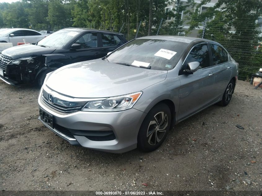 2016 HONDA ACCORD SEDAN LX - 1HGCR2F37GA196184