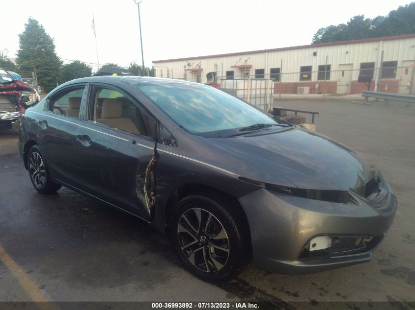 2013 HONDA CIVIC SDN EX - 19XFB2F82DE049369
