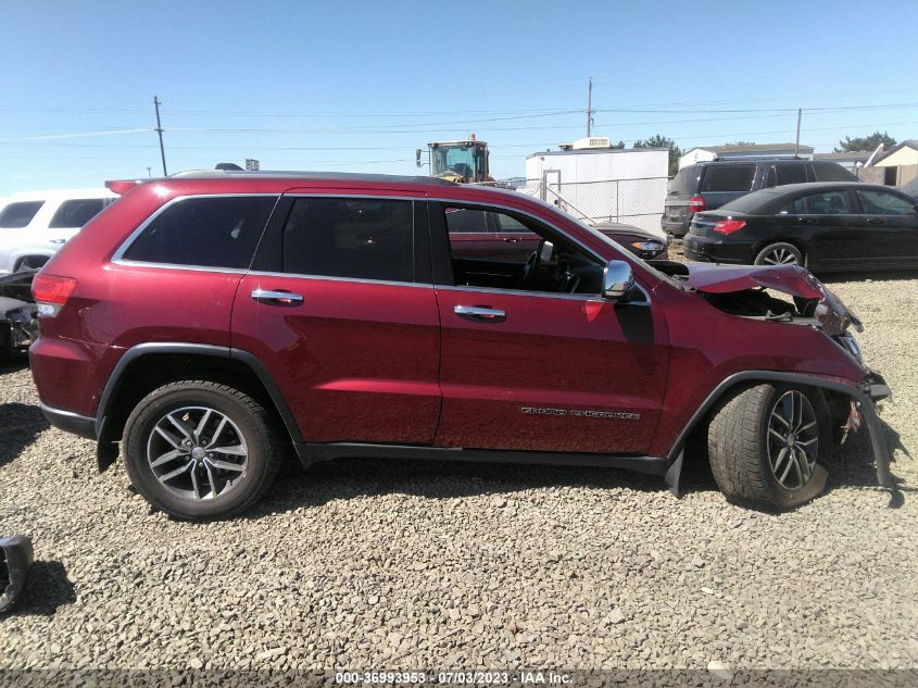 2017 JEEP GRAND CHEROKEE LIMITED - 1C4RJFBG2HC679930