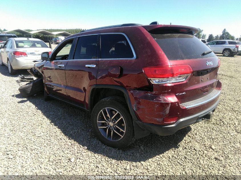 2017 JEEP GRAND CHEROKEE LIMITED - 1C4RJFBG2HC679930