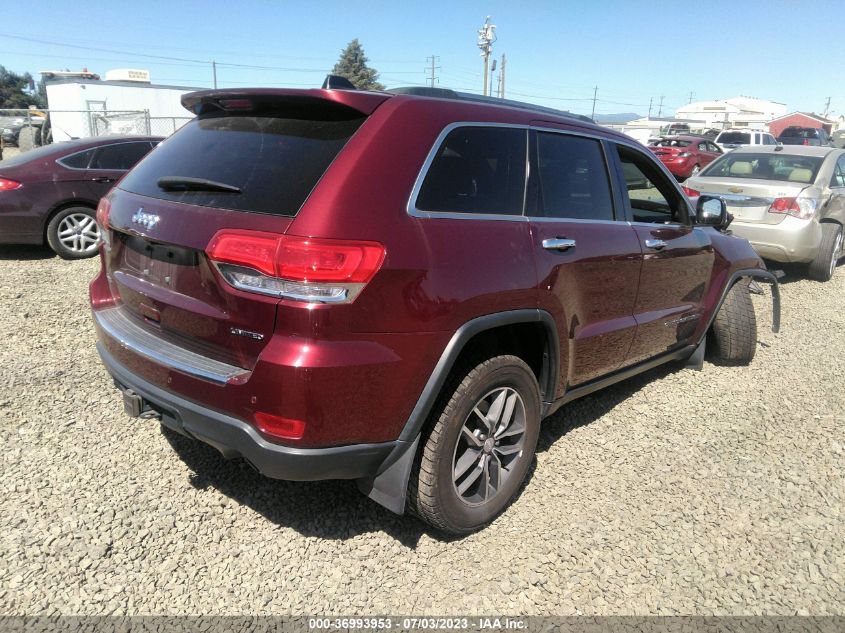 2017 JEEP GRAND CHEROKEE LIMITED - 1C4RJFBG2HC679930
