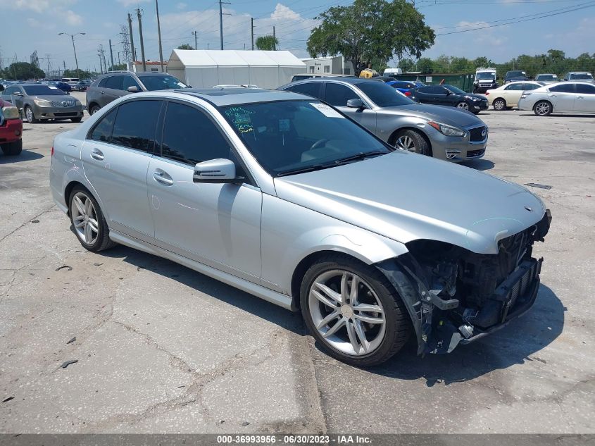 2014 MERCEDES-BENZ C-CLASS C 250 - WDDGF4HB8ER312392