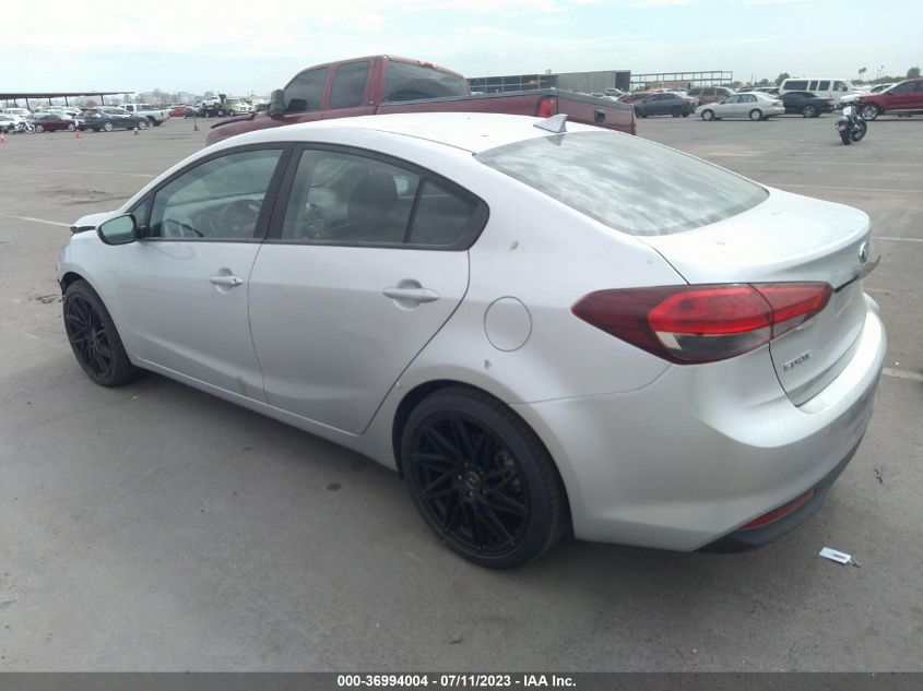 2017 KIA FORTE LX - 3KPFK4A7XHE136274