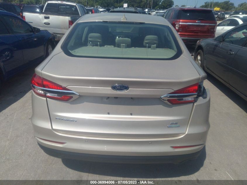 2019 FORD FUSION SE - 3FA6P0HD9KR231064