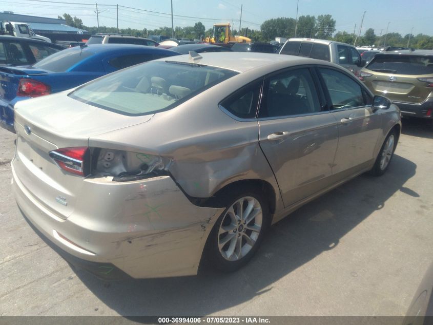 2019 FORD FUSION SE - 3FA6P0HD9KR231064