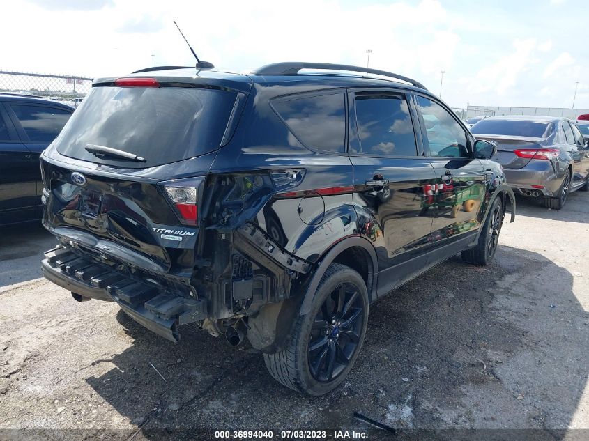 2017 FORD ESCAPE TITANIUM - 1FMCU0J98HUC10098