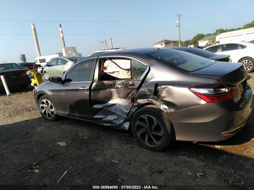 2017 HONDA ACCORD SEDAN EX - 1HGCR2F75HA085394