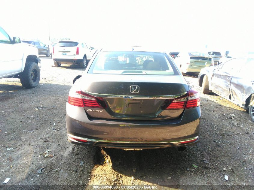 2017 HONDA ACCORD SEDAN EX - 1HGCR2F75HA085394